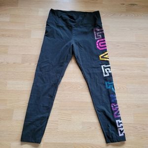 Black VS PINK leggings